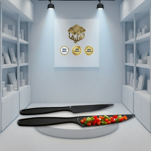 سكين بلاستيكية سوداء